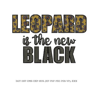 Instant Download, Brother Embroidery, Leopard Embroidery, Leopard Print, Leopard Lover Gift, Animal Print