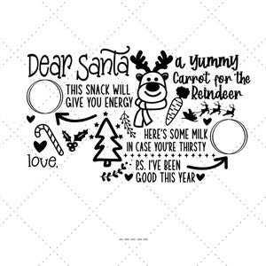 For Santa Png, Santa Cookie, Santa Cookie Tray, Place Settings, Christmas Dinner, Santa Svg
