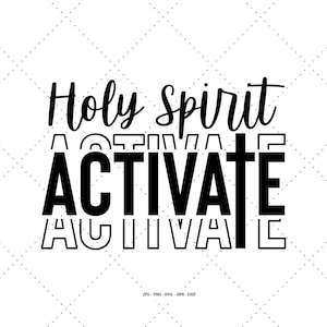 Holy Spirit, Jesus Png, Bible Verse Svg, Spirit Svg, Cross Svg, God Svg, Trendy Png, Faith Png