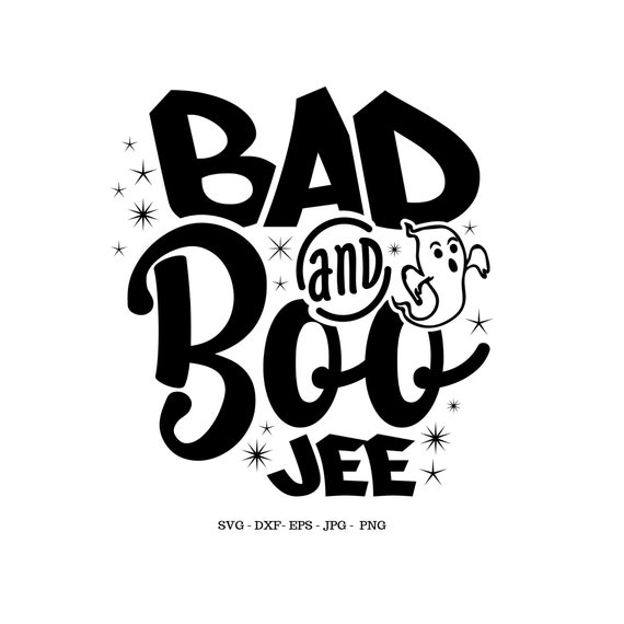 Halloween Svg Halloween Decor Boo Svg Boujee Svg Halloween Clip Art Kids Halloween Shirts Halloween Gift
