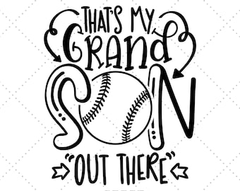 Baseball Game Day, Grandma Svg, Baseball Saying, Grandson Svg, Baseball Funny