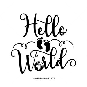 Take Home Outfit, Hello World, Coming Home, Girl Baby Shower, New Baby Gift, Baby Girl Take Home
