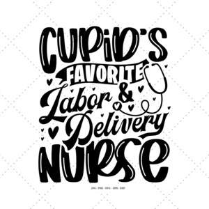 Semana de la Enfermera, Regalo de la Semana de la Enfermera, Enfermera Valentine Svg, Enfermera del Amor, Valentine Heart Svg, Enfermera NICU
