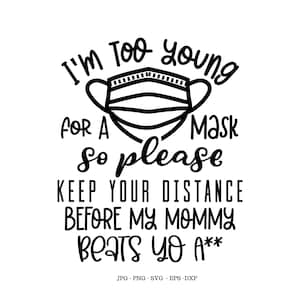 Presente de chá de bebê, menina, menina svg, não toque, não toque no bebê, sem germes, camiseta de distância social