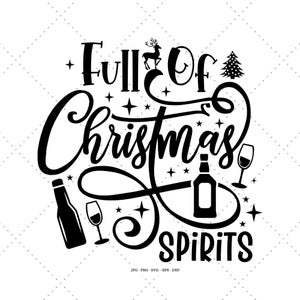Non sono ubriaco Svg, Natale divertente Svg, Spirito festivo, Divertente festa di Natale, Vacanze 2021