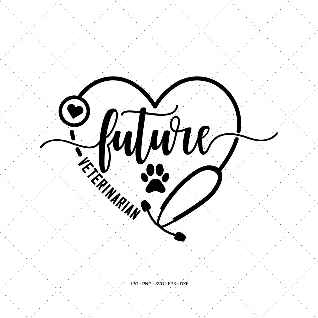 Veterinarian Gift, Future Vet Gift, Vet Tech Gift, Vet School Svg, Vet