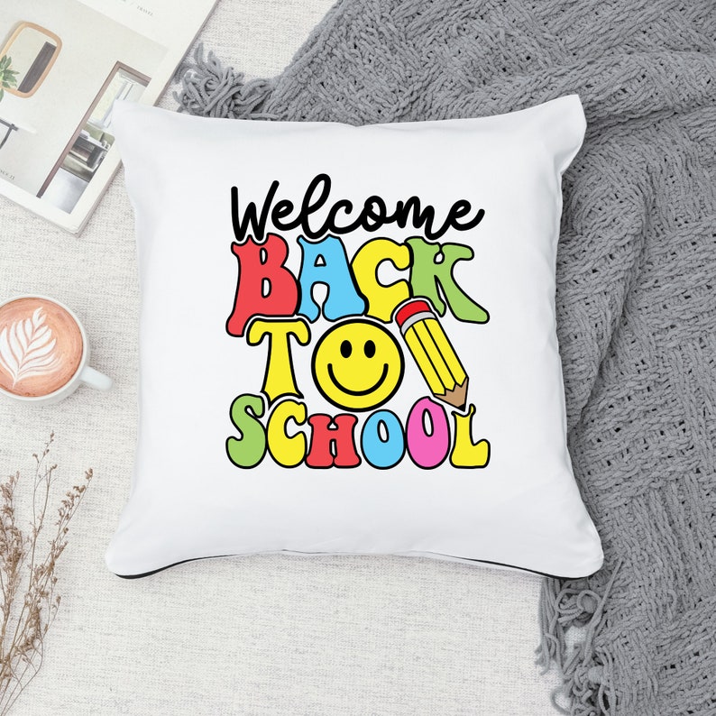 Welcome Back To Teacher Shirt Png Back to School Sign 1st - Etsy