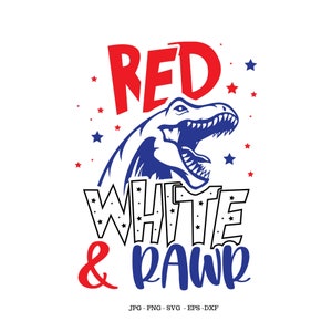 Dinosaur Svg, 4th of July, Toddler Svg, America Svg, Fun Gift Ideas, 4th of July Shirt, Boys 4th of July, Red White and Blue