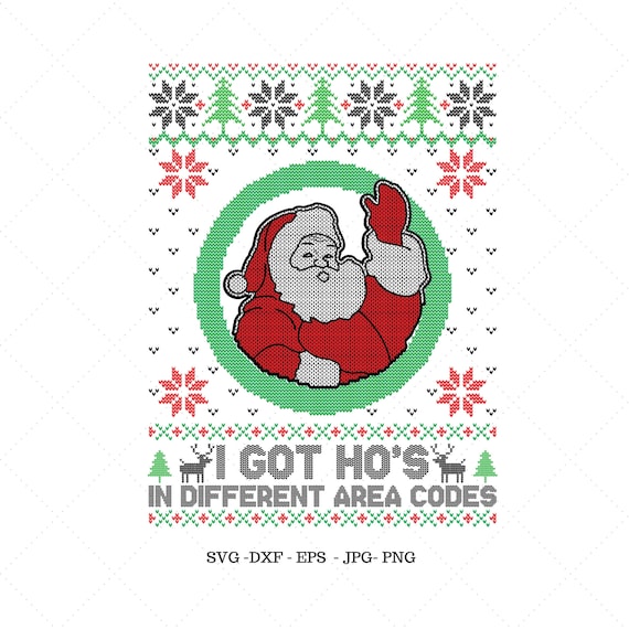 Hos in different 2025 area codes sweater