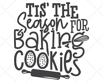 Christmas Quote Svg, Baking Svg, Cookie Svg, Winter Holiday Svg, Xmas Svg, Christmas Decal Svg, Love Christmas Svg
