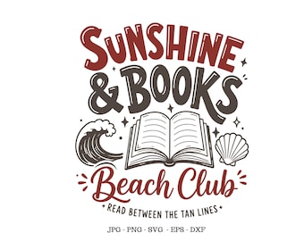 Summer Reading, Book Lover Gift, Book Club Gifts