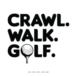Golfe para bebês, Aniversário de golfe, Jogador de golfe para bebês, Golfe com o papai, Clipart de golfe, Golfe infantil, Svg de golfe, Chá de bebê de golfe