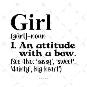 Infant Girl Svg, Girl Room Decor, Regalo per bambina, Funny Toddler Svg, Baby Sayings Svg, New Baby Girl