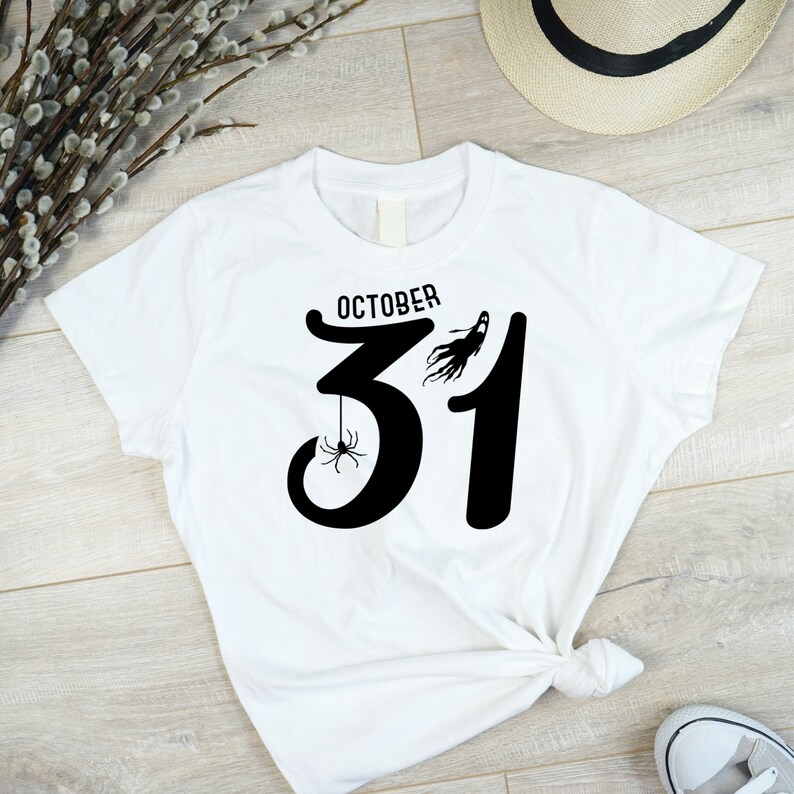 Cctober 31 Svg, Halloween SVG, Halloween Party SVG, Spider SVG, Halloween Clip Art, Halloween T Shirt image 4