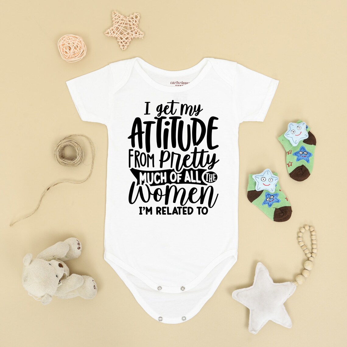 I Get My Attitude Svg Cute Toddler Svg Baby Saying Svg Etsy