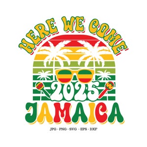 Girls Trip Jamaica, Girls Trip 2025 Svg, Girl Trip Png, Jamaica Holiday