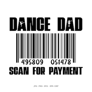 Geschenk für Vater, Dance Cut File, Tanz-Svg-Datei, Papa svg, Tanz-Svg-Datei, Dance Dad
