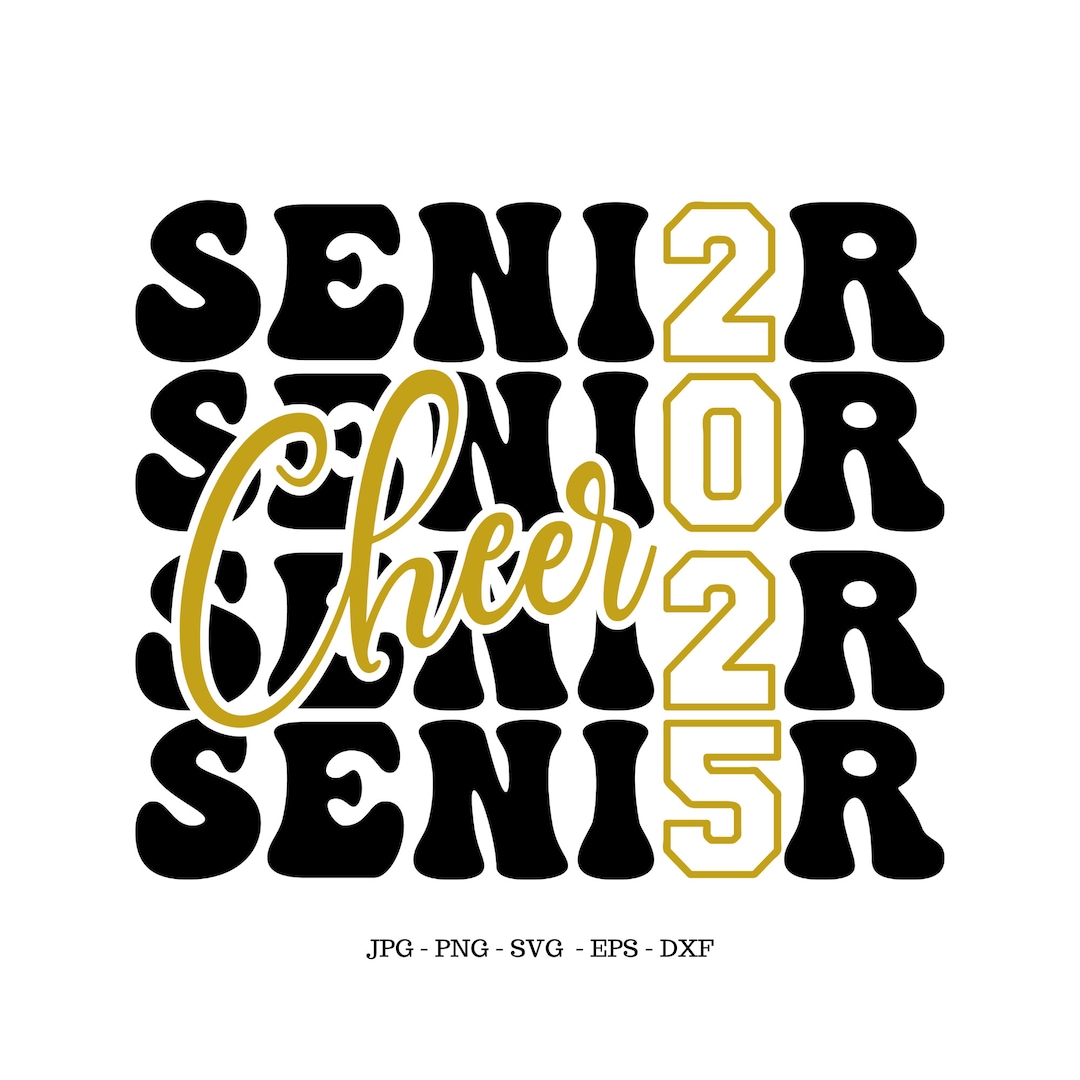 Senior Cheer 2025, Class of 2025 Svg, Love Cheer Svg, Cheer Christmas