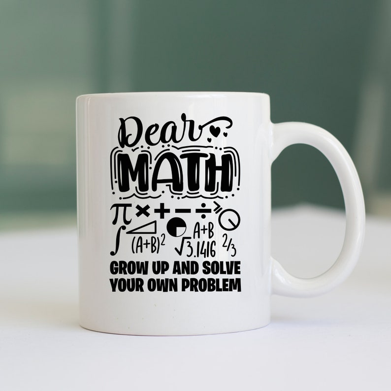 Math Teacher Gift, Math Gift, Math Teacher Gifts, Math Svg, Geekery ...