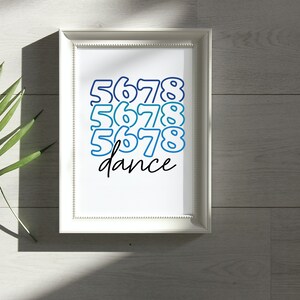 8 Counts, Dance Shirt, Dance Clip Art, Dance PNG, Dance Teacher Gift - Etsy