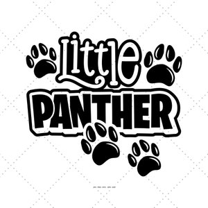 Panther Svg, School Pride, School Team Svg, School Team Svg, Team Mascotte, Teamnaam, Pride Cut-bestand