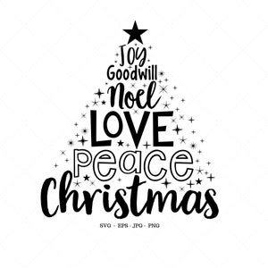 Christmas Shirt Svg, Christmas Tree Svg, Christmas Tee, Holiday Shirt, Christmas Spirit, Gifts for Her