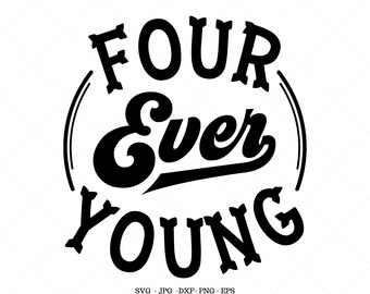 4th Birthday, 4th Birthday Shirt, Four Year Old, Girl 4th Birthday, Fourth Birthday, 4 Birthday Girl, 4 Svg