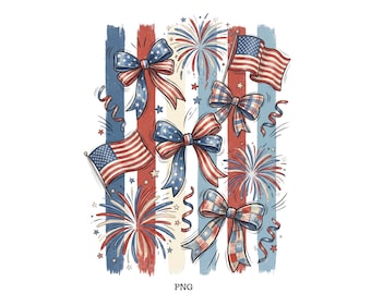 Preppy Patriotic Png, Girly Png, Mamma 4th of July Png