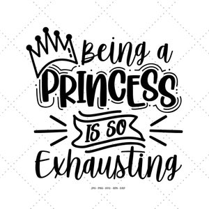 Princesse Svg, petite fille Svg, bébé fille Svg, bébé chemise Svg, cadeau frère, enfant en bas âge enfants Svg