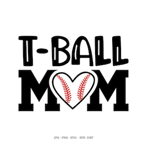 T Ball Mom, Baseball Mom Gift, Gift for Mom, T Ball Mom Shirt, Instant Download, Game Day Tee