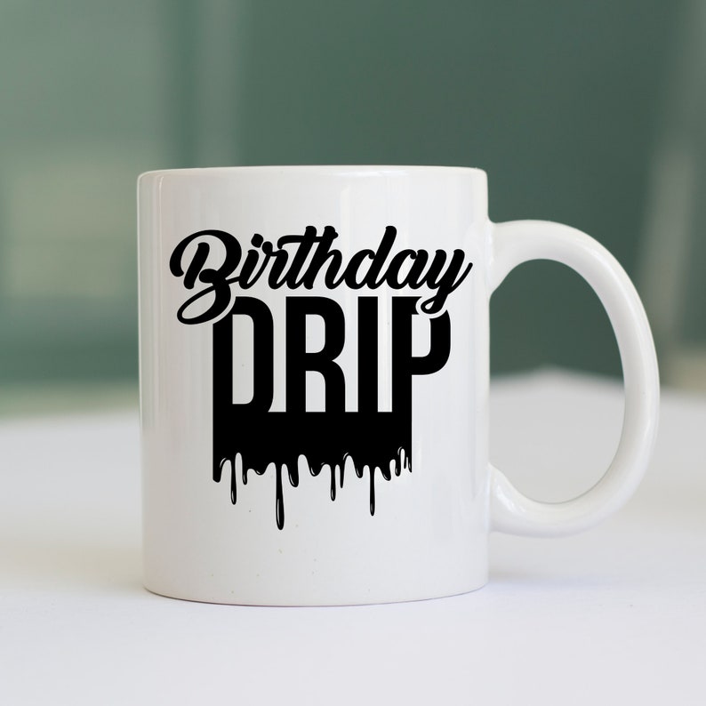 Goccia di compleanno, maglietta per ragazza del compleanno, file di maglietta di compleanno, maglietta di compleanno per adulti, Queen Svg immagine 5