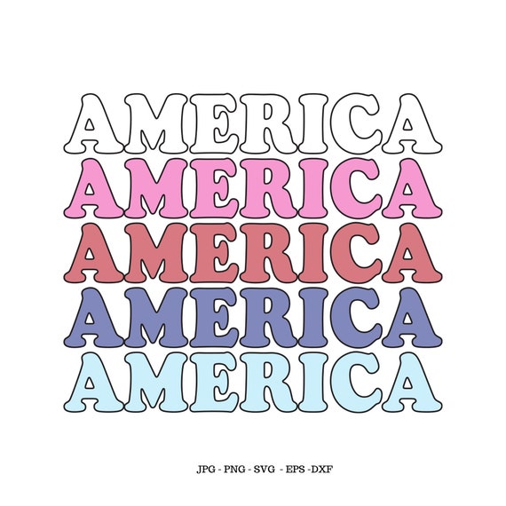 America 4th of July Svg, Digital Download Svg, 4th of July Svg, T Shirt Designs, Memorial Day Svg