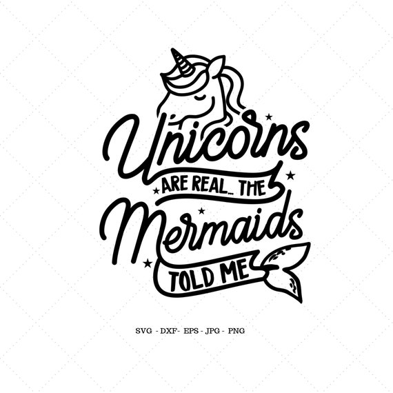 Mermaid and Unicorn Svg, Unicorn Clipart, Unicorn Svg, Unicorn Head Svg, Svg Files Unicorn, Mermaid Gift