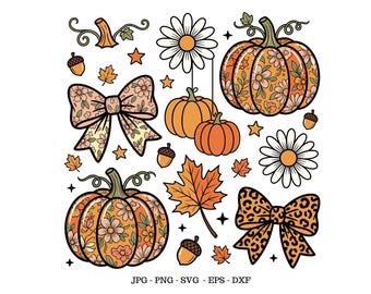 Boho Fall Svg, Halloween Design, Love Fall Svg