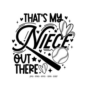 Softball-Tante Svg, Softball-Tante, Softball-Tante-Geschenk, Tante-Softball-Png