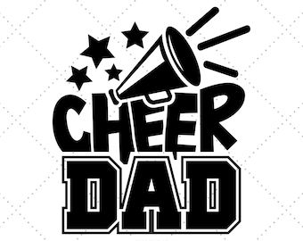 Cheer Dad Svg, Dad Humor Svg, Cheer Svg, Cheer Shirt Svg, Cheer Cut File