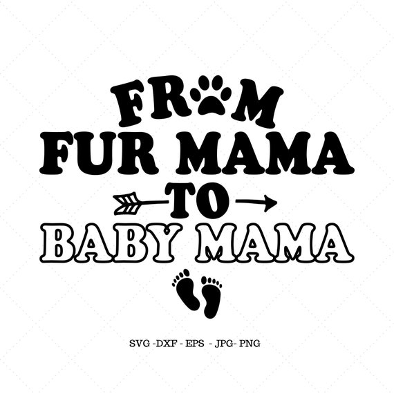 Download New Mom Gift Print New Mom Fur Mama Fur Mom Dog Lover Etsy