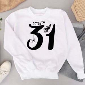 Cctober 31 Svg, Halloween SVG, Halloween Party SVG, Spider SVG, Halloween Clip Art, Halloween T Shirt image 3