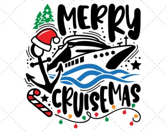 Crociera di Natale Svg, Camicia di gruppo Svg, Crociera per famiglie, Viaggio di Natale, Viaggio in crociera Svg, Natale in famiglia Svg