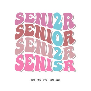 Senior 2025 Svg, klasse van 2025, klasse van 2025 png, afstuderen 2025 png