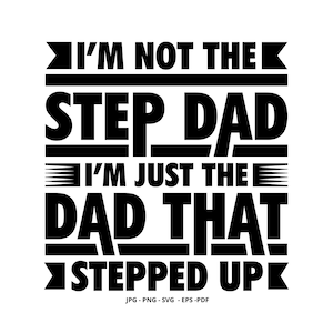 Stiefvadercadeau, vaderdag stiefvader, afdrukbaar cadeau, stiefvader verjaardag, grappig cadeau voor papa