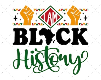 Black History Month, Black Svg, Black Culture, Freedom Svg