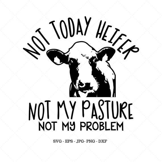 Not Today Heifer Shirt Funny Heifer Shirt Not Today Heifer Shirt Funny Heifer Shirt