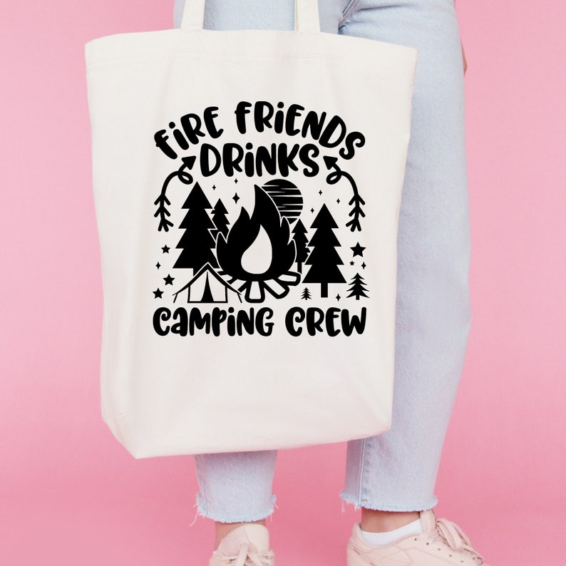 Camping Crew Svg Funny Camping Gift Camping Quote Camping Etsy