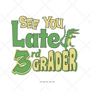 Svg de 3er grado, último día de clases, Svg de grado, Svg de graduación, fin de año