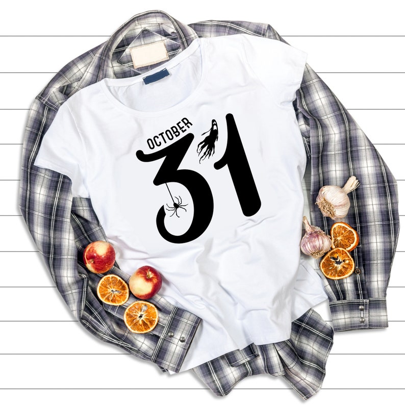 Cctober 31 Svg, Halloween SVG, Halloween Party SVG, Spider SVG, Halloween Clip Art, Halloween T Shirt image 7