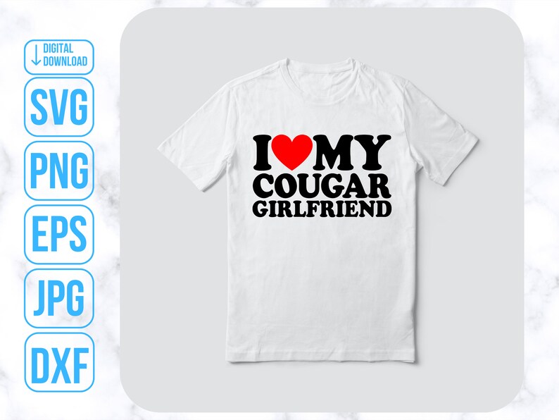 I Love My, Gift For Boyfriend, I Love Girlfriend, Sarcastic Tshirt Png image 4