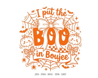 Boo In Boujee, Halloween Saying, Halloween Humor