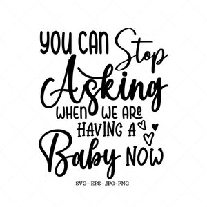 Embarazo Reveal Svg, Mommy Daddy Shirts Svg, Camisa de anuncio, Camisa embarazada, Embarazo divertido,