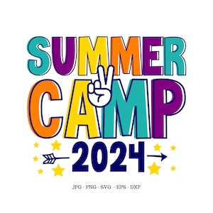 Campo estivo 2024, Campo estivo Svg, Regalo Campo estivo, Campo estivo Png